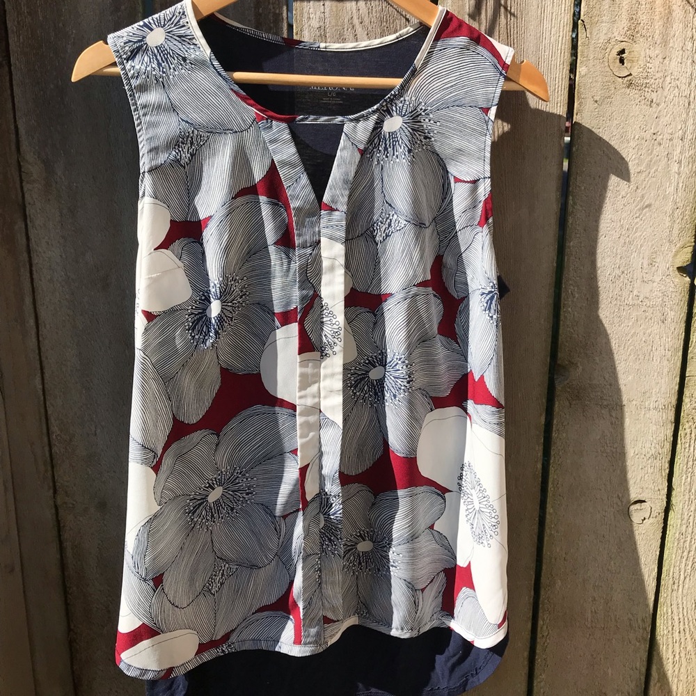 Merona Floral Blouse